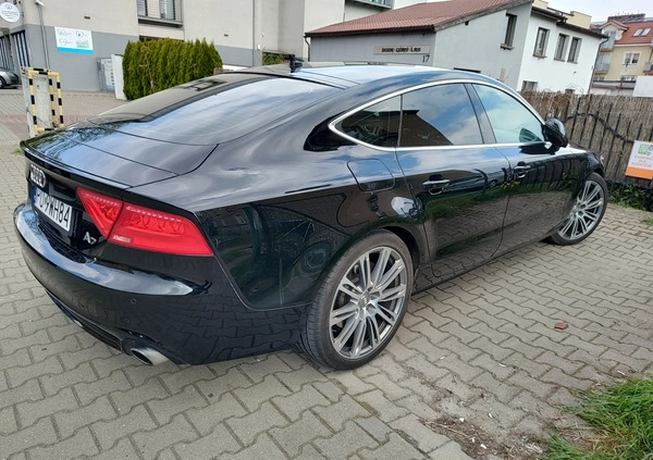 Audi A7 cena 75000 przebieg: 169000, rok produkcji 2011 z Poznań małe 92